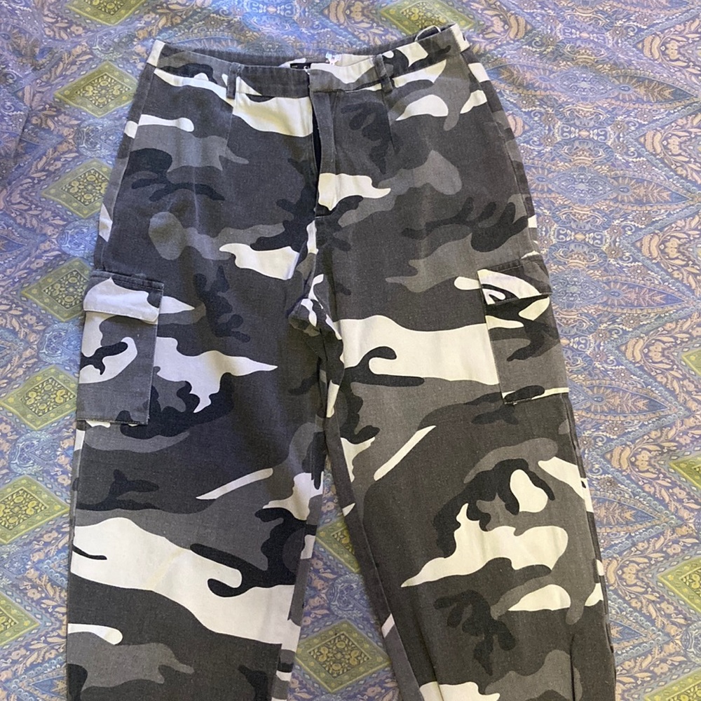 Black & White Camo sweats